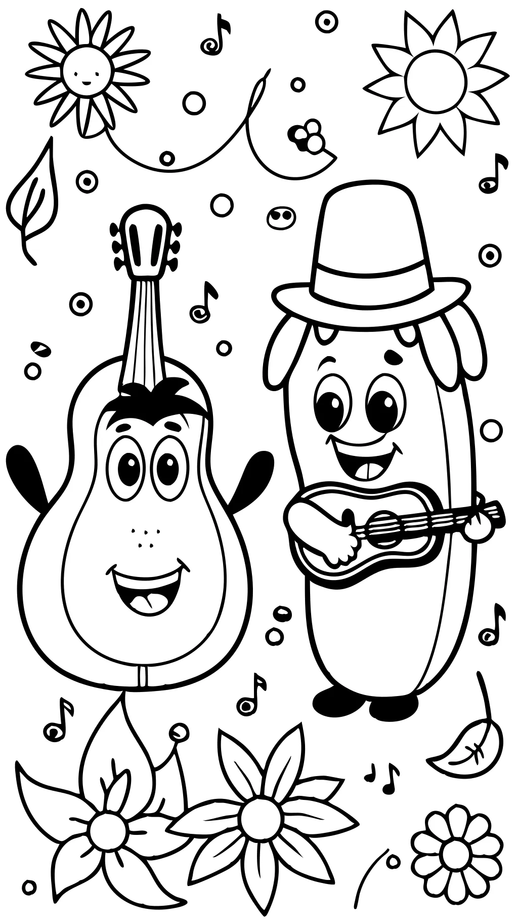 veggietales coloring page